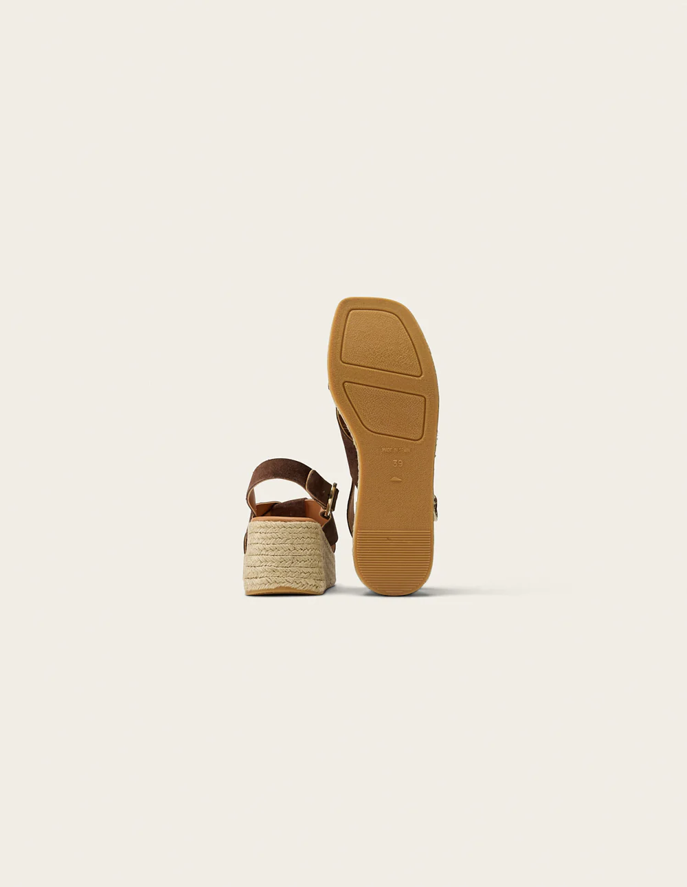Espadrilles Hawa - Suède marron - Image 3
