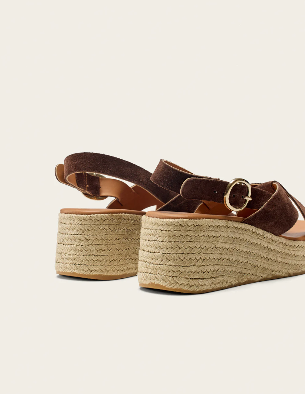 Espadrilles Hawa - Suède marron - Image 5