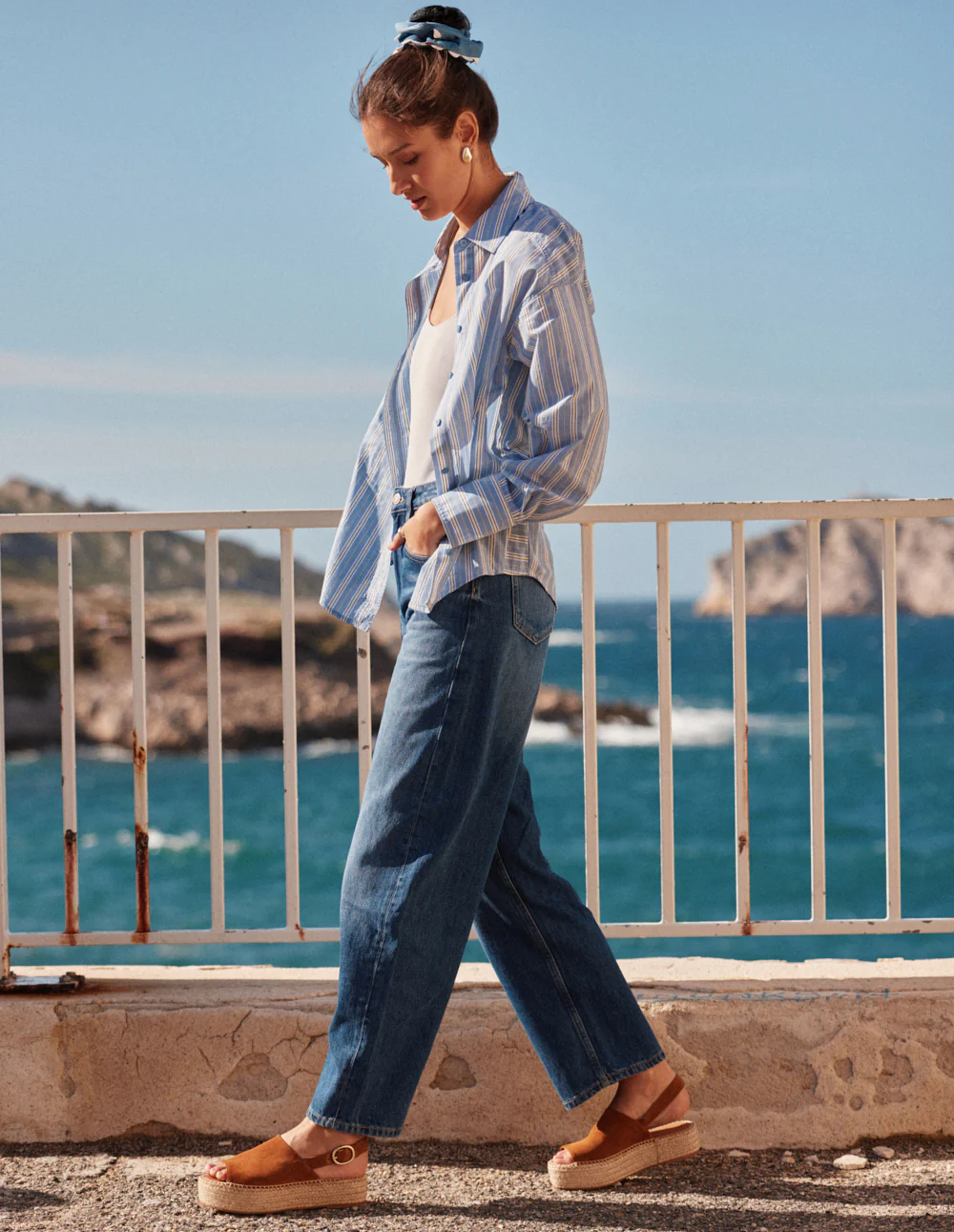 Espadrilles Maya - Suède ambre - Image 4