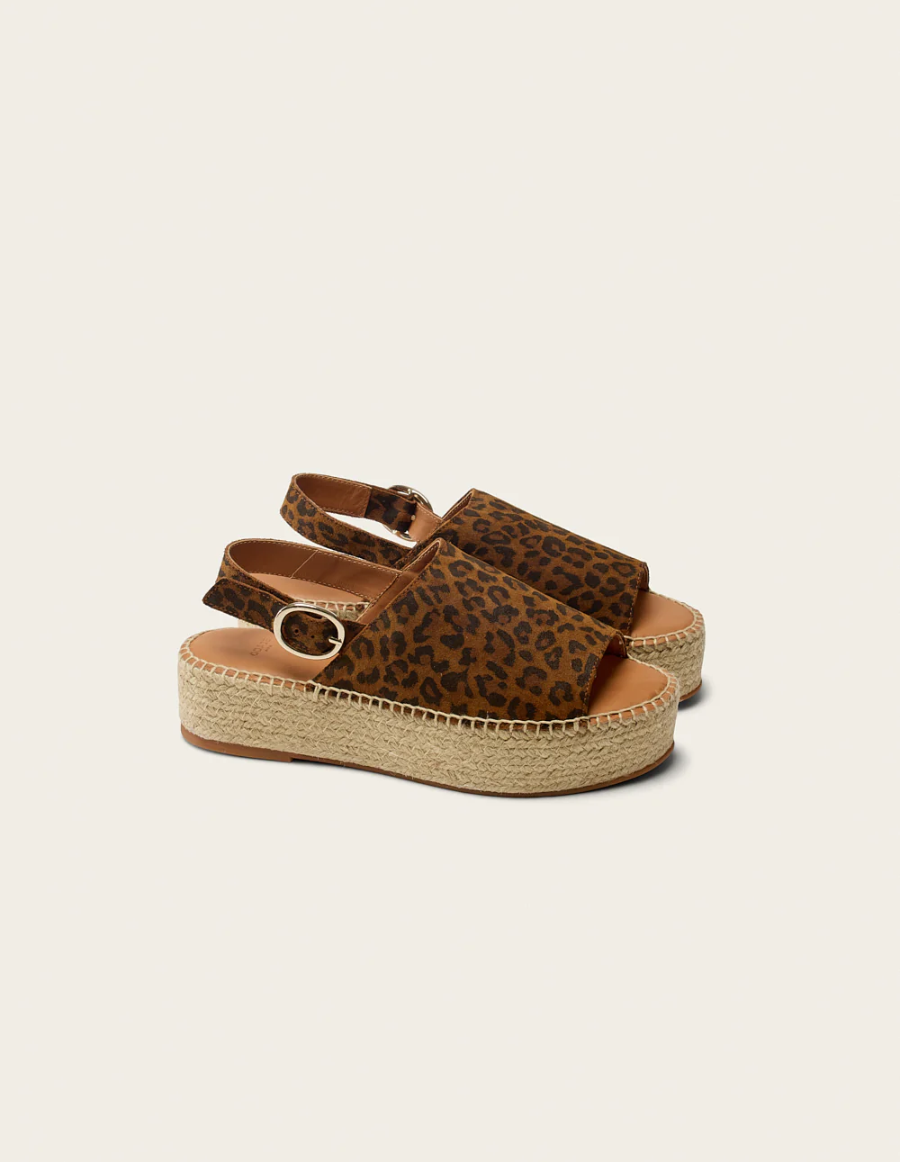 Espadrilles Maya - Suède léopard - Image 4
