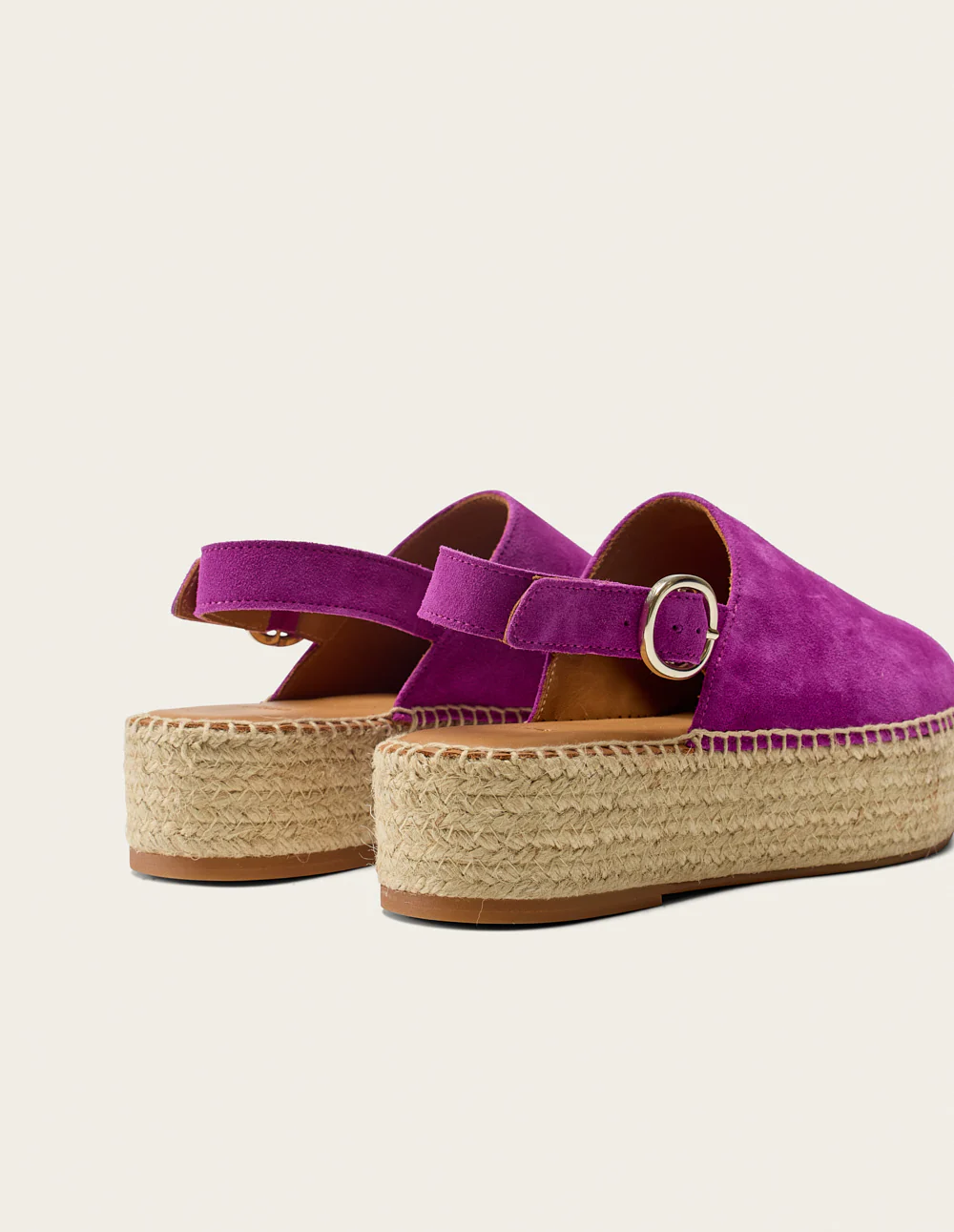 Espadrilles Maya - Suède magenta - Image 6