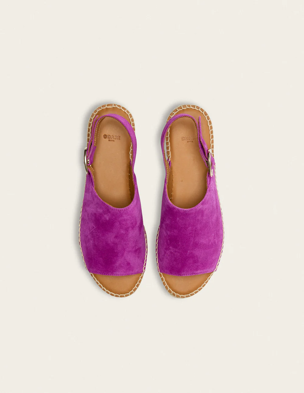 Espadrilles Maya - Suède magenta - Image 7