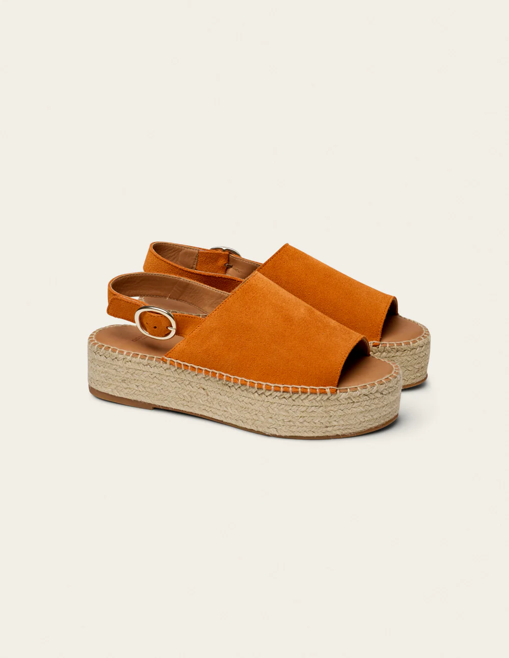 Espadrilles Maya - Suède orange - Image 3