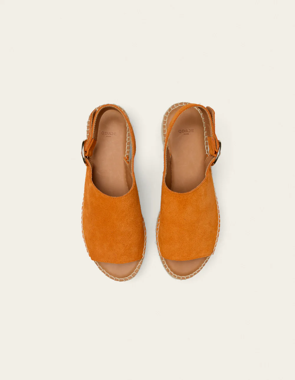 Espadrilles Maya - Suède orange - Image 6