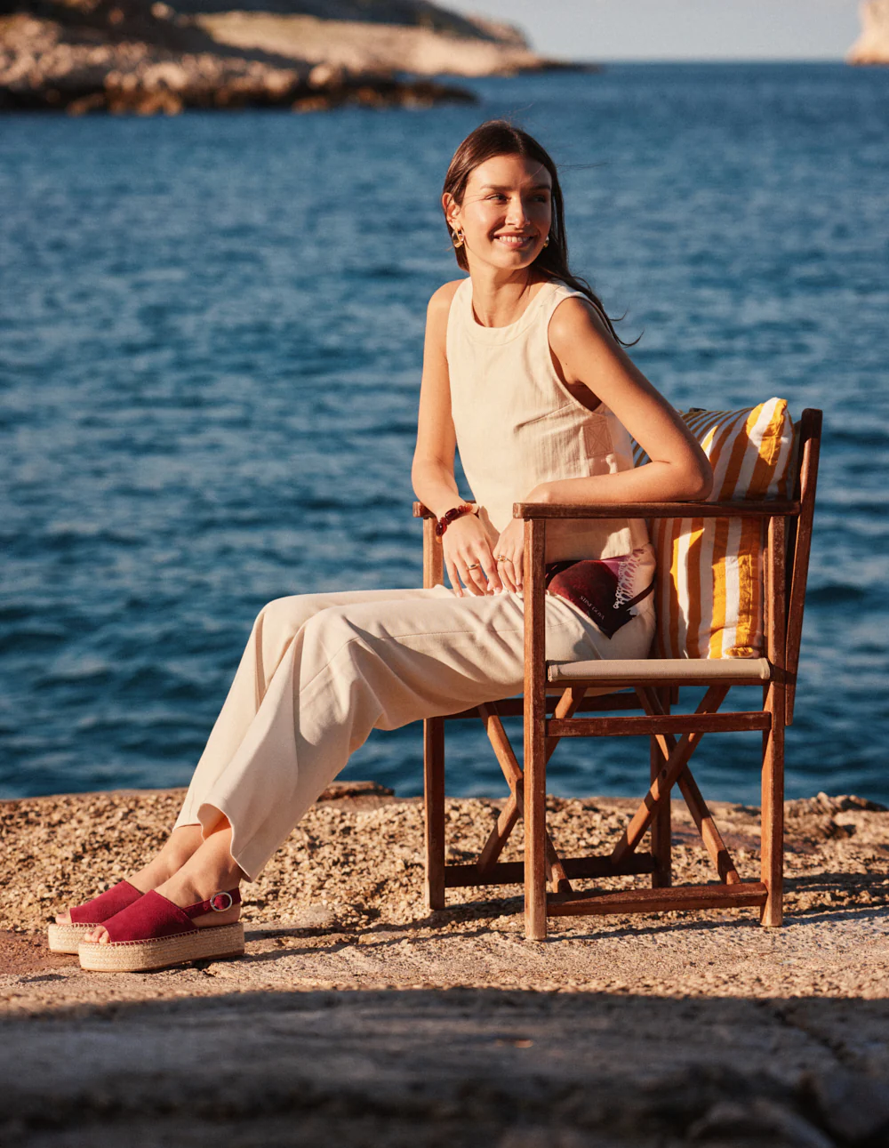 Espadrilles Maya - Suède pourpre - Image 5