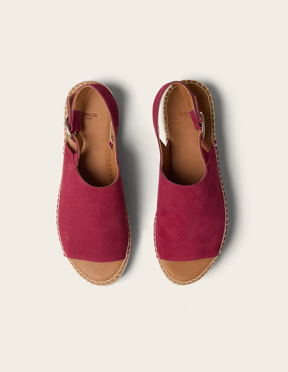 Espadrilles Maya - Suède pourpre - Image 8