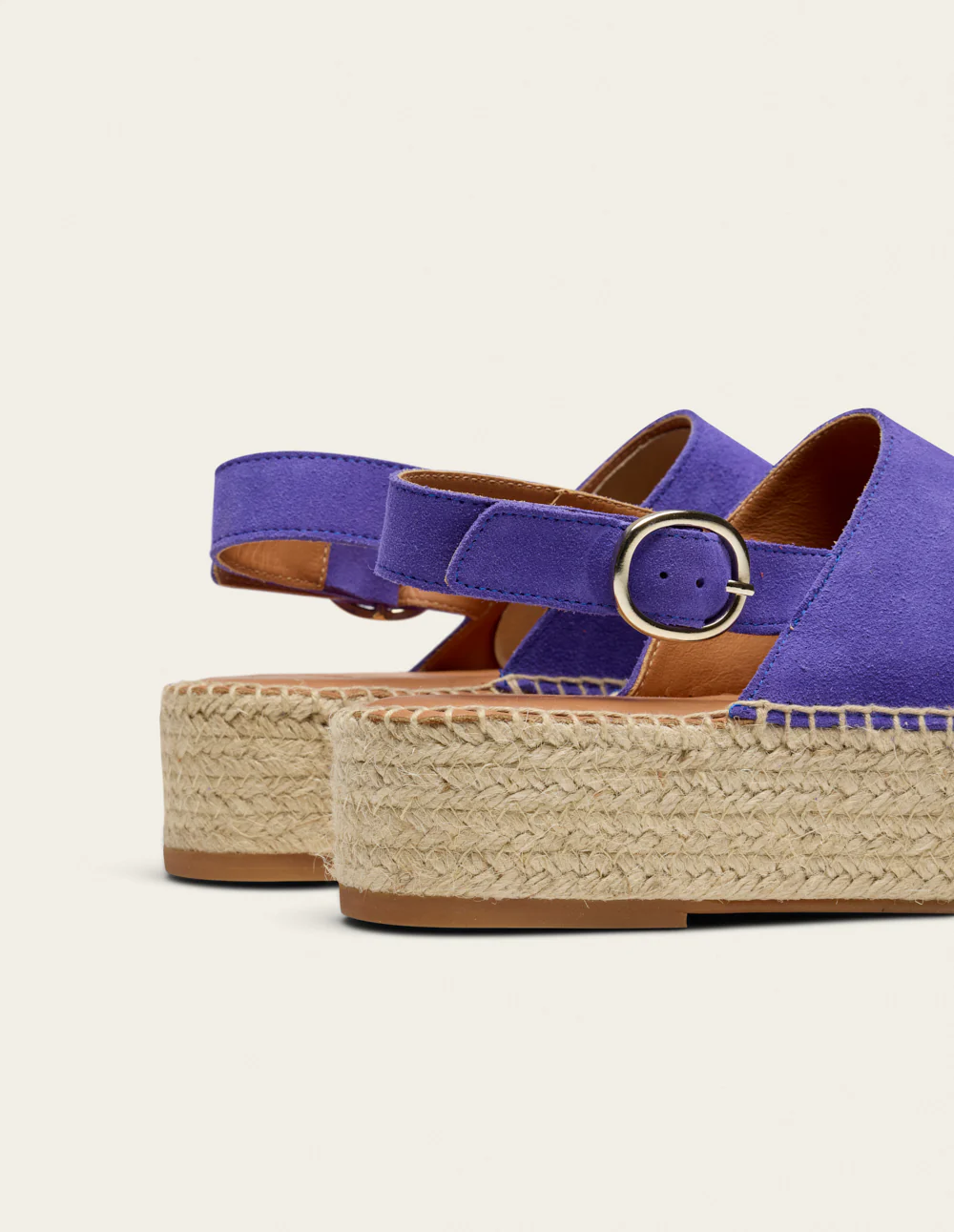 Espadrilles Maya - Suède violet - Image 3