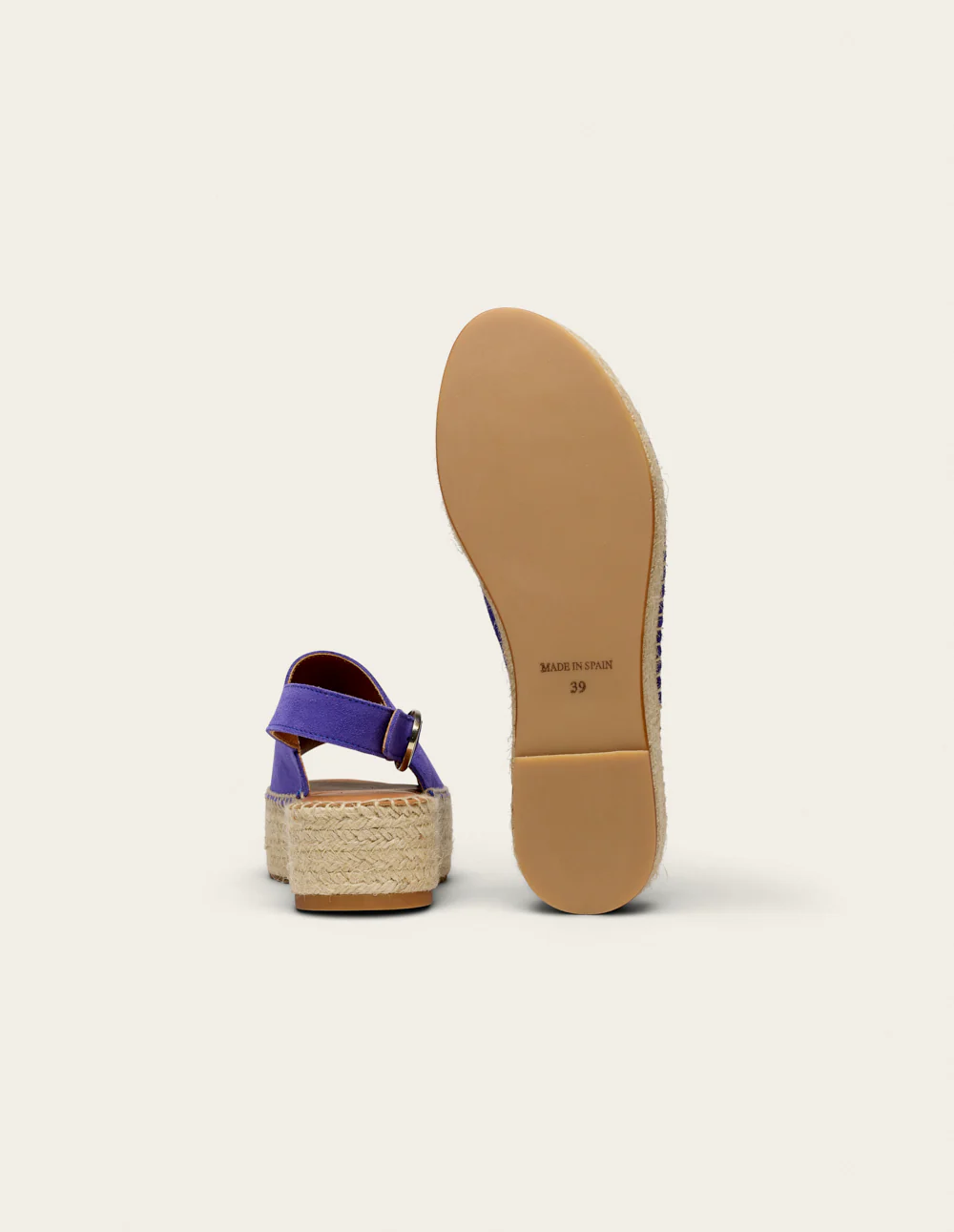 Espadrilles Maya - Suède violet - Image 5
