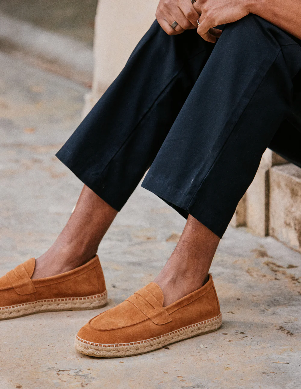 Espadrilles Roméo - Suède marron - Image 3