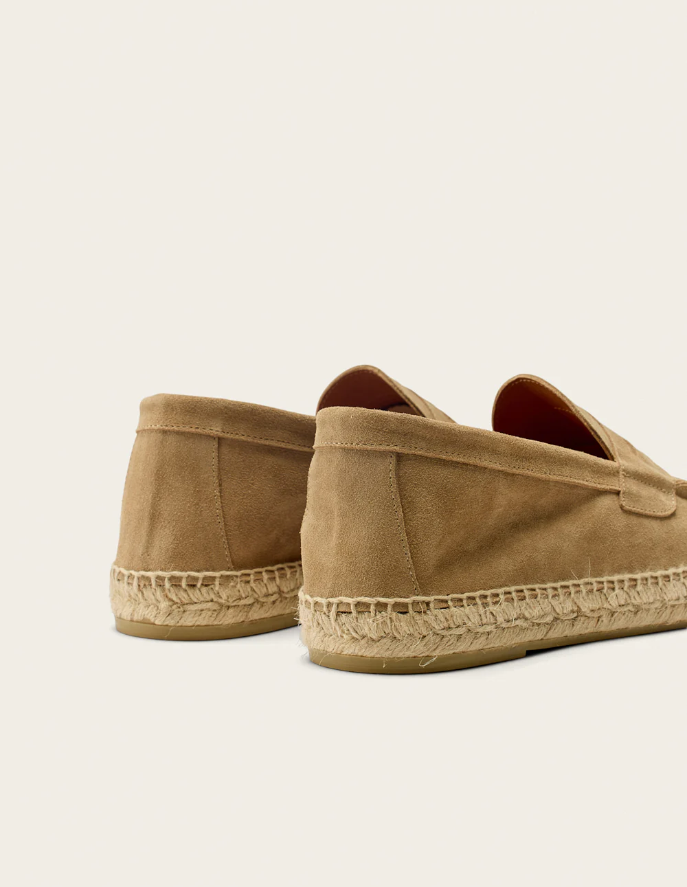 Espadrilles Roméo - Suède taupe - Image 4
