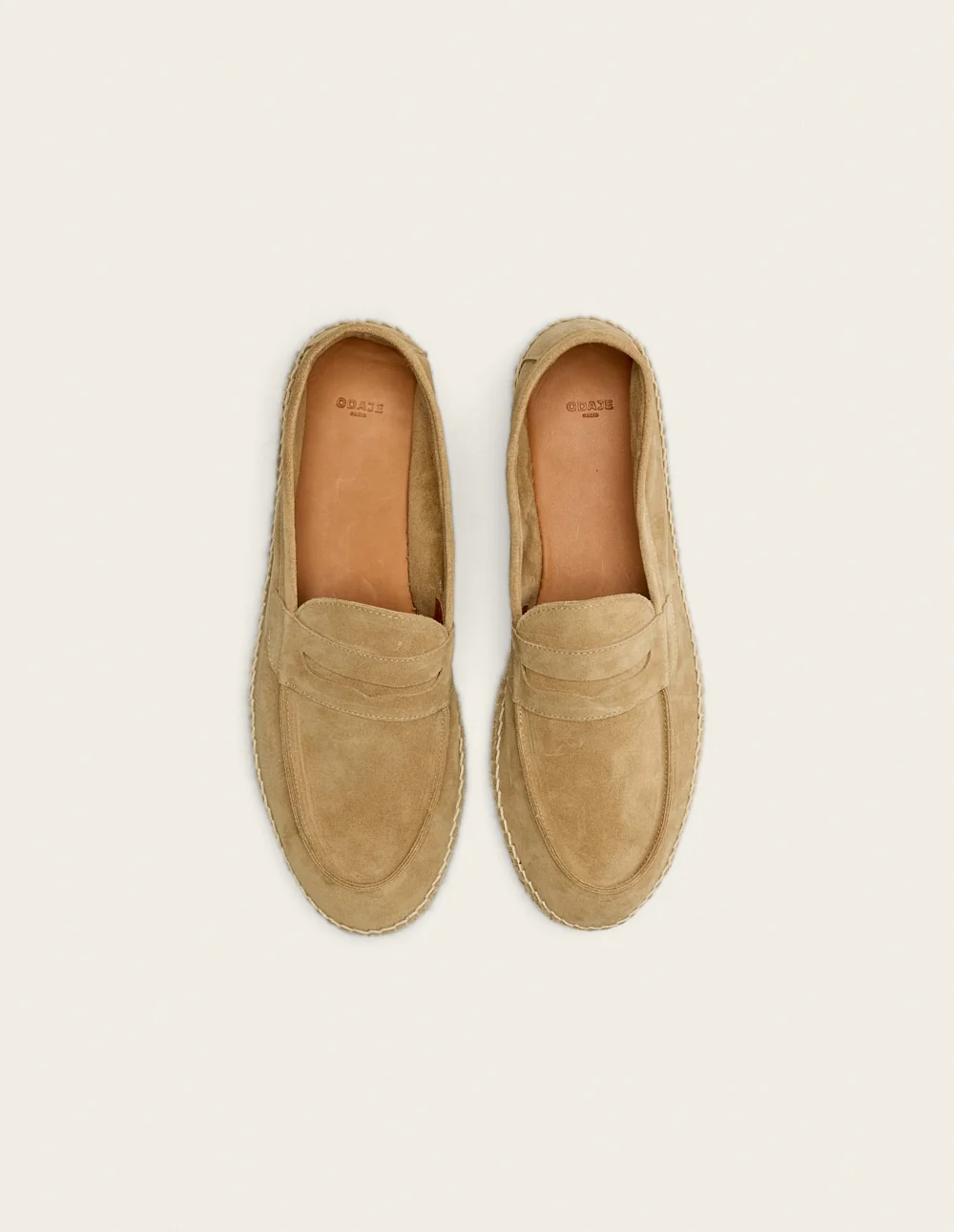 Espadrilles Roméo - Suède taupe - Image 6