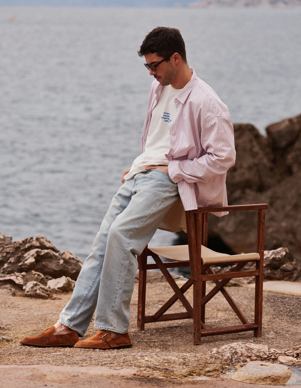 Mocassins Benel - Suède ambre - Image 4