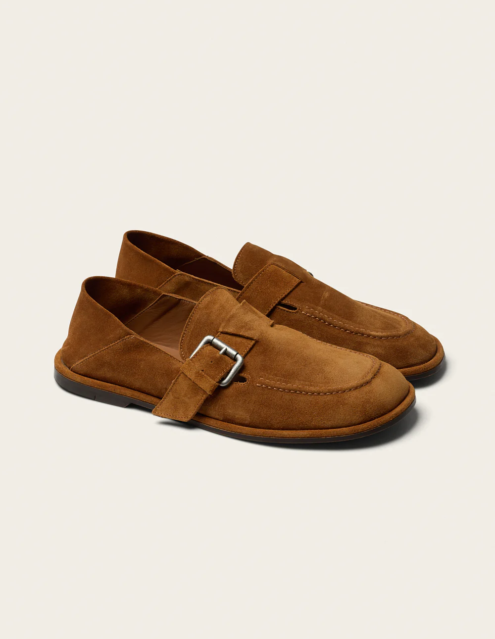 Mocassins Benel - Suède ambre - Image 5