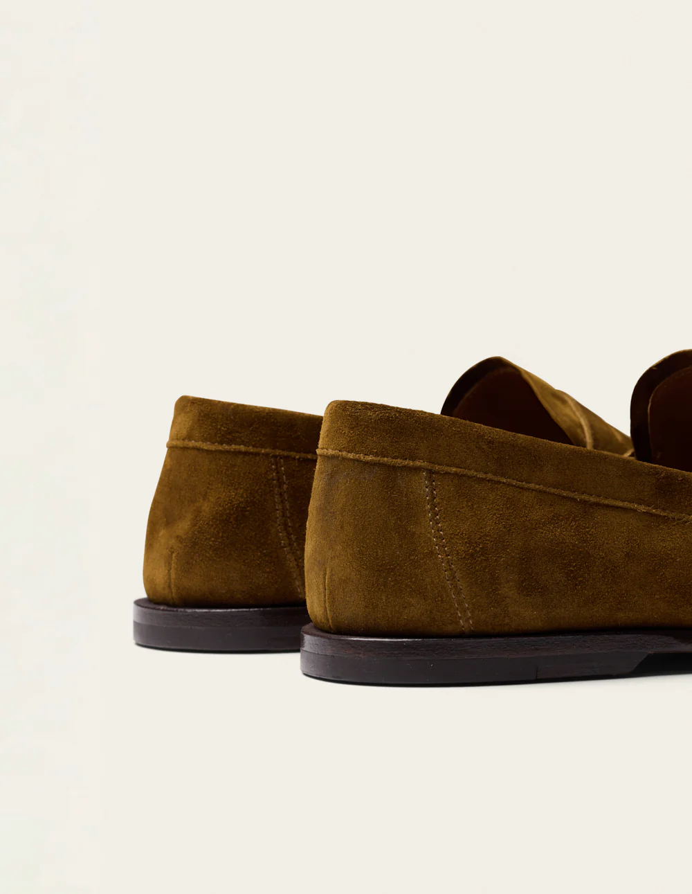 Mocassins Doni - Suède kaki - Image 3