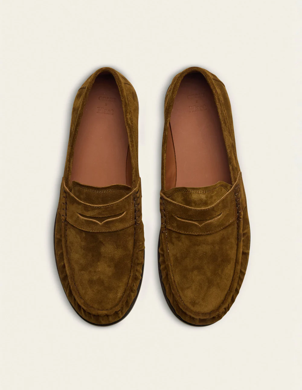 Mocassins Doni - Suède kaki - Image 5