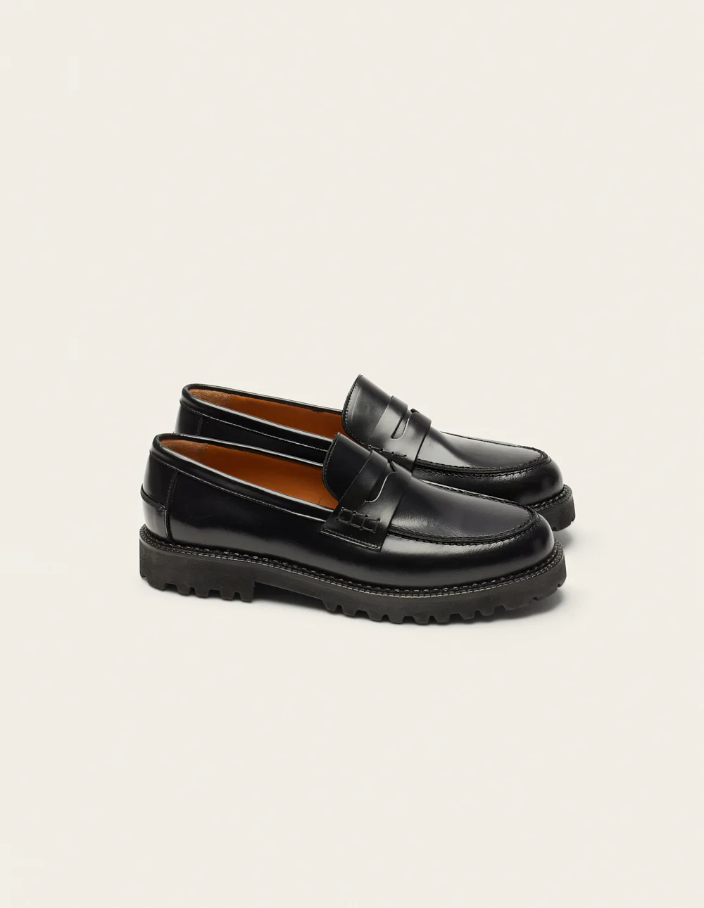 Mocassins Elliot - Cuir box noir - Image 4