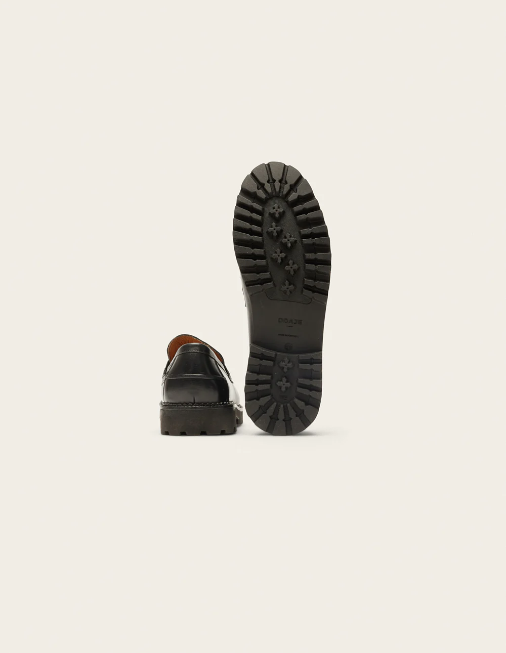 Mocassins Elliot - Pampilles cuir noir - Image 3