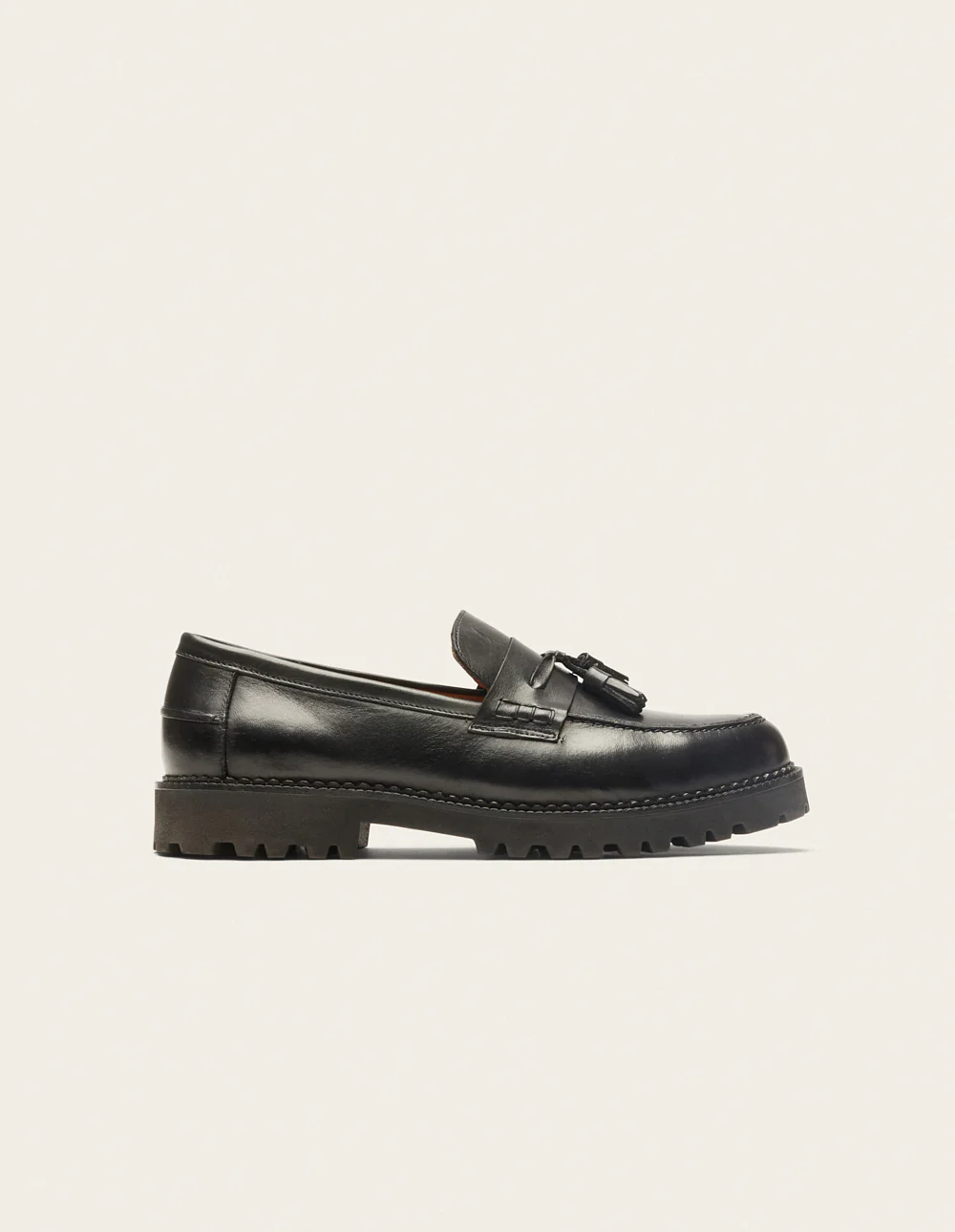 Mocassins Elliot - Pampilles cuir noir - Image 6
