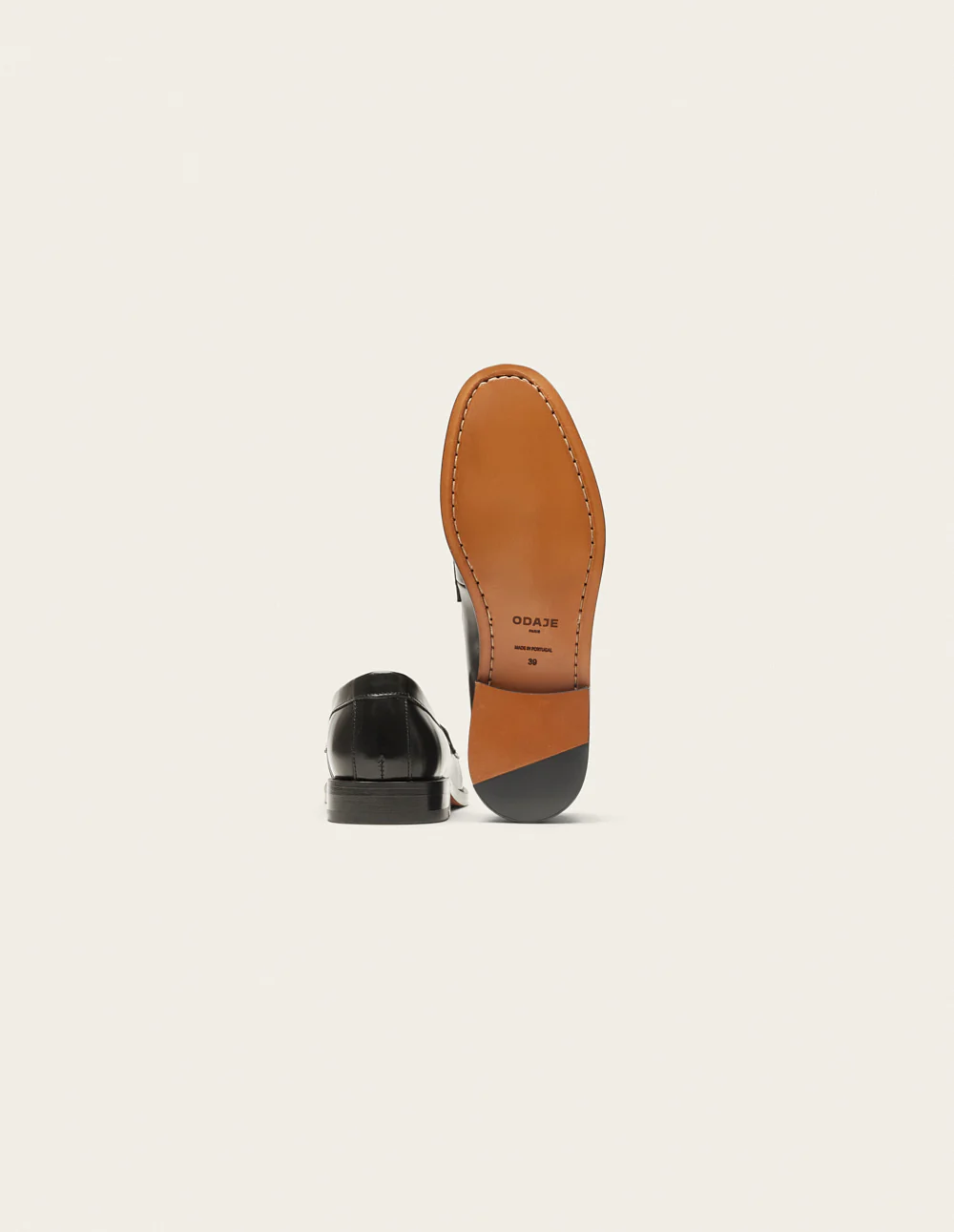 Mocassins Fanny - Cuir box noir - Image 6