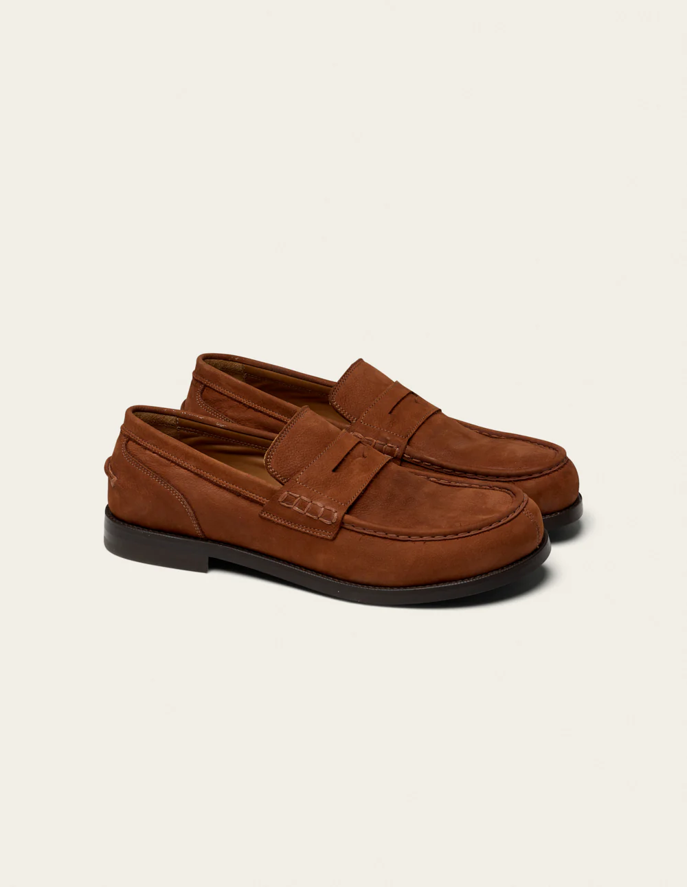 Mocassins Faris - Nubuck cognac - Image 3