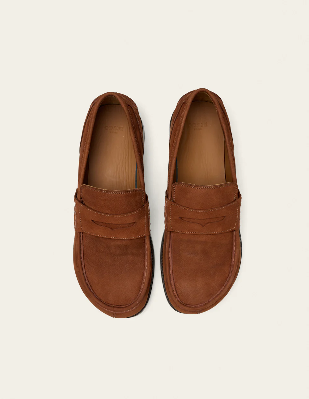 Mocassins Faris - Nubuck cognac - Image 6