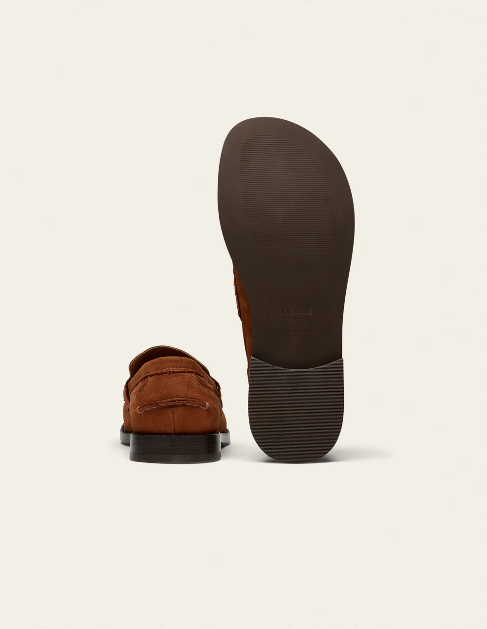 Mocassins Faris - Nubuck cognac - Image 7