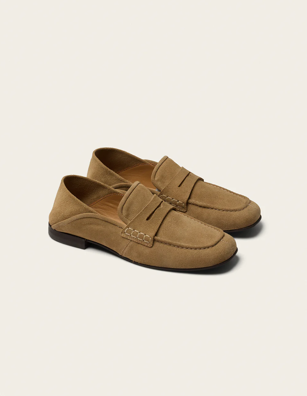 Mocassins Gema - Suède beige - Image 3