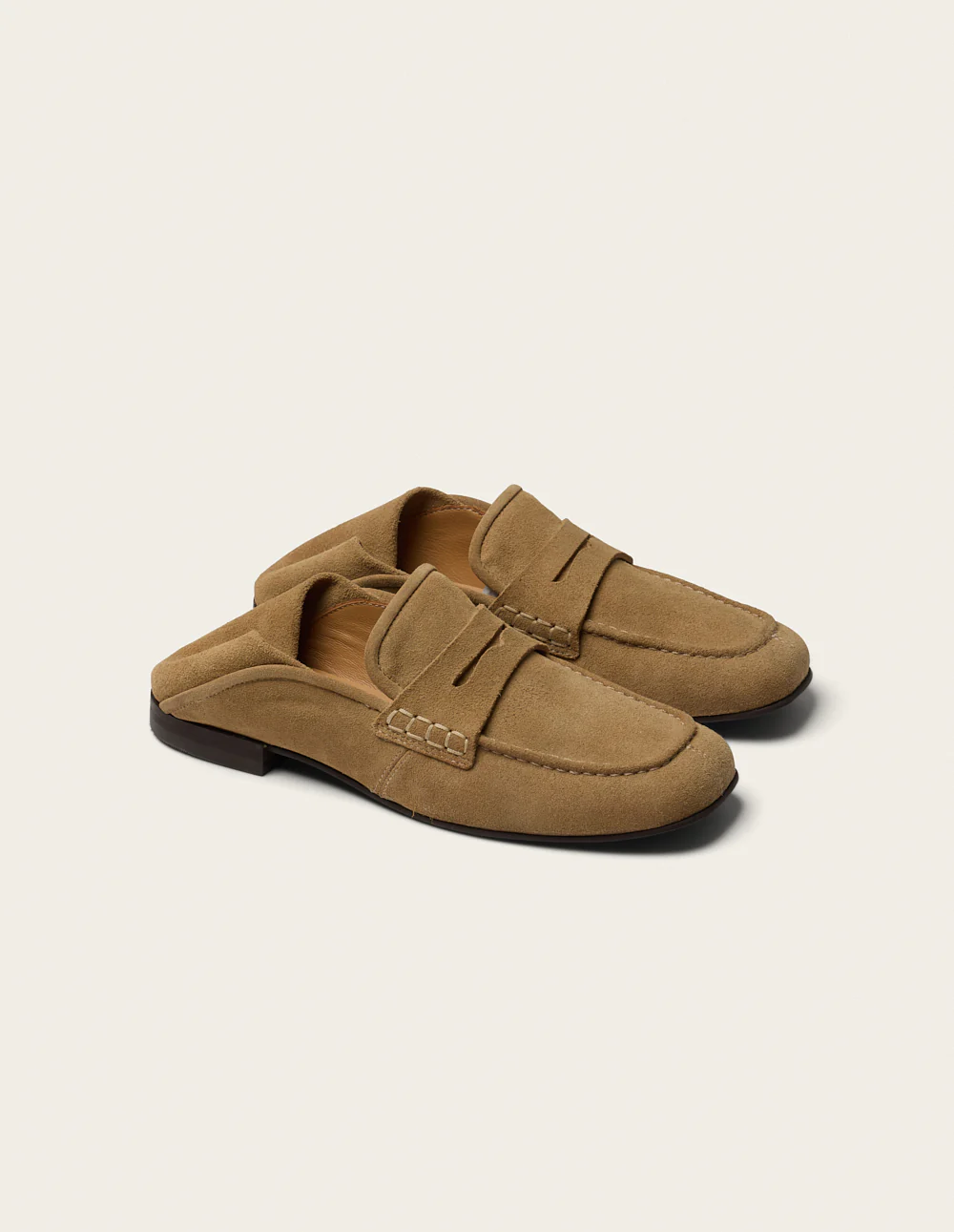Mocassins Gema - Suède beige - Image 4