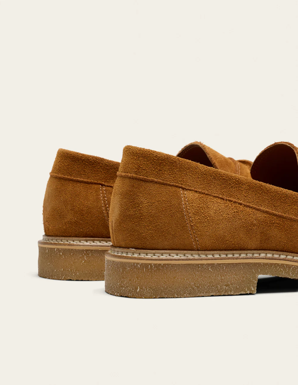 Mocassins Irvin - Suède ambre - Image 5