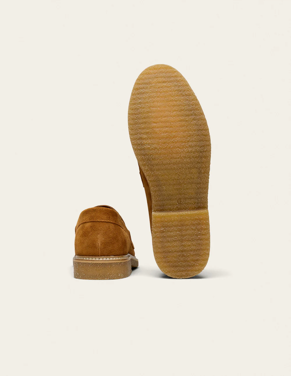 Mocassins Irvin - Suède ambre - Image 7