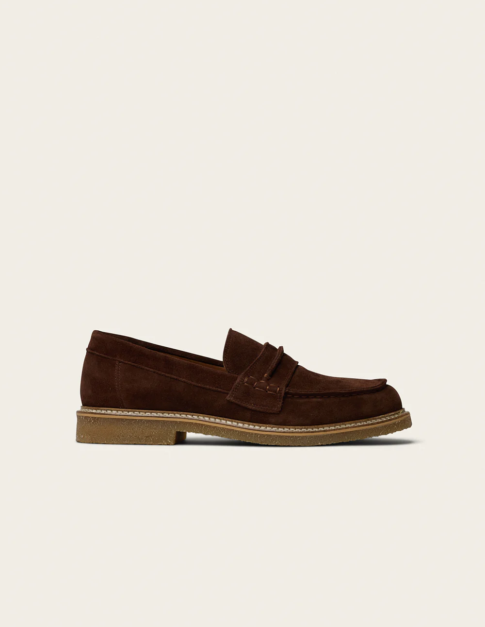 Mocassins Irvin - Suède marron - Image 2