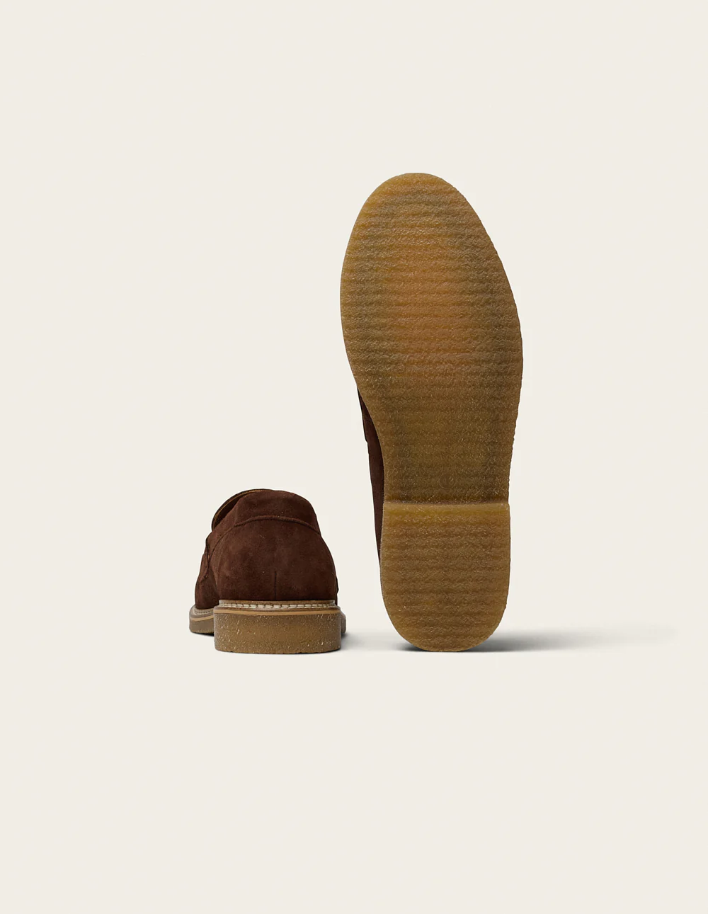 Mocassins Irvin - Suède marron - Image 6