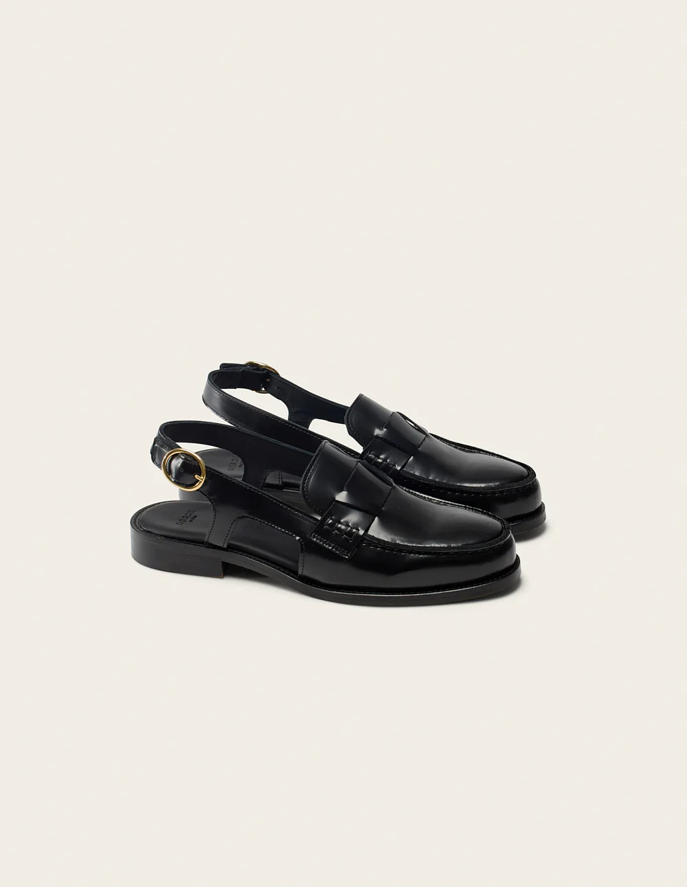 Mocassins Mangsa - Cuir box noir - Image 4