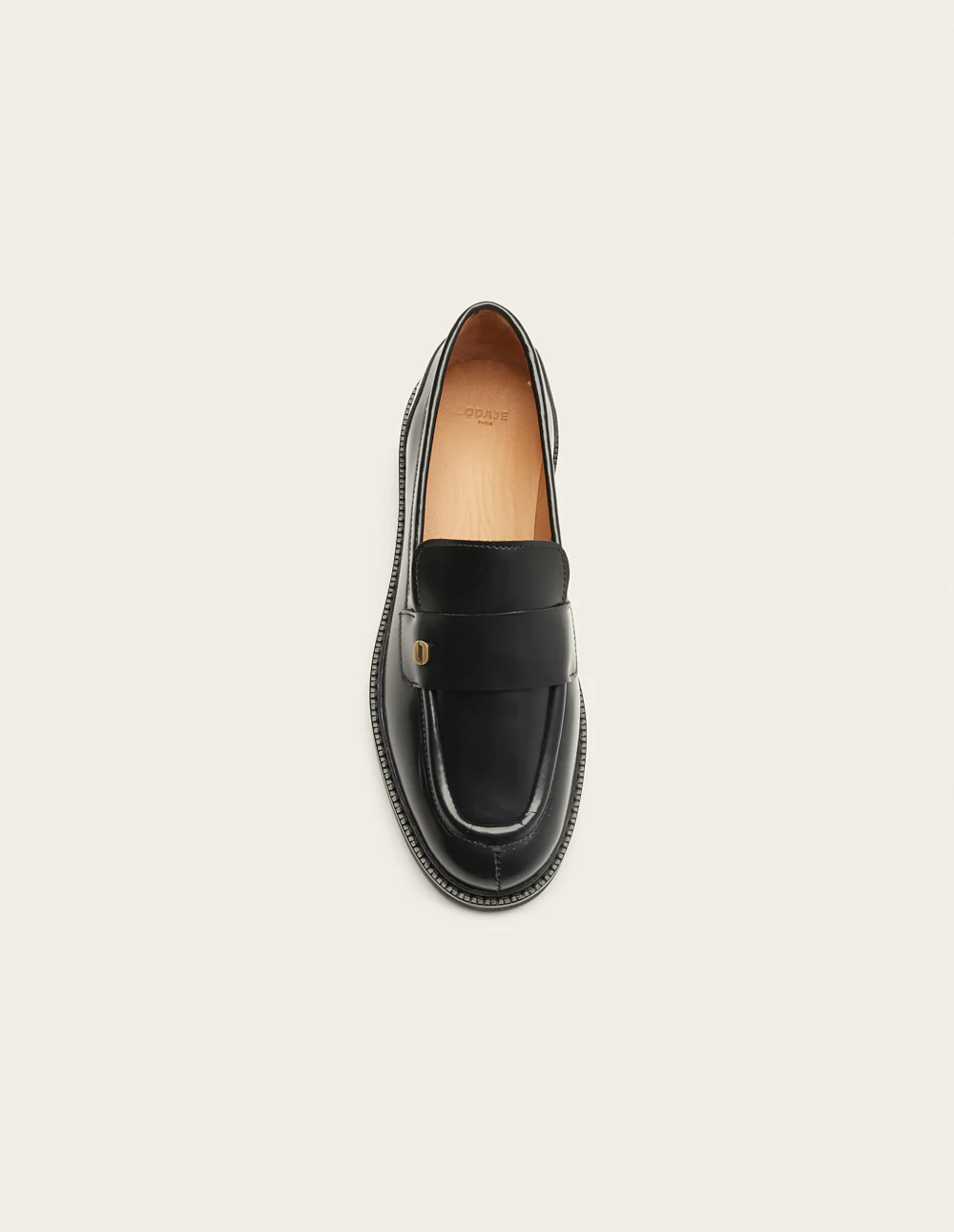 Mocassins Marjorie - Cuir box noir - Image 6