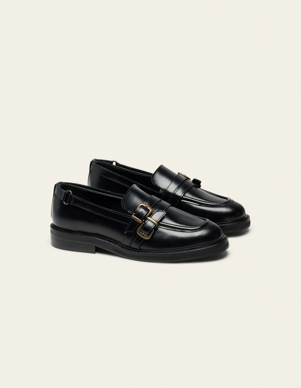 Mocassins Olyme - Cuir box noir - Image 3