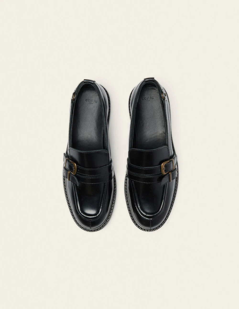 Mocassins Olyme - Cuir box noir - Image 6