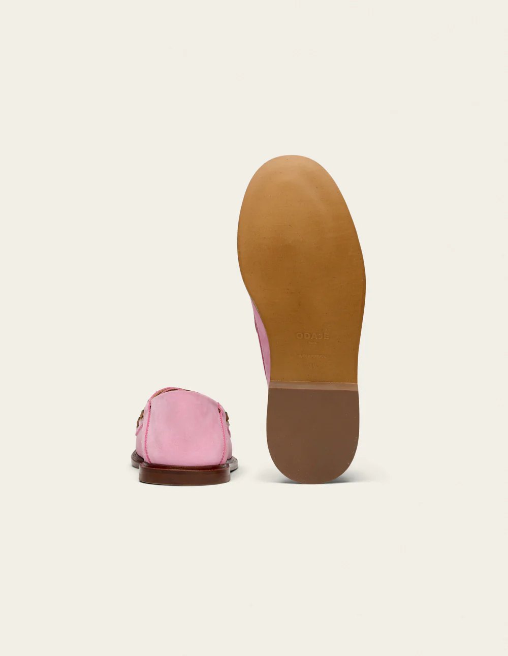 Mocassins Ovel - Nubuck rose - Image 8