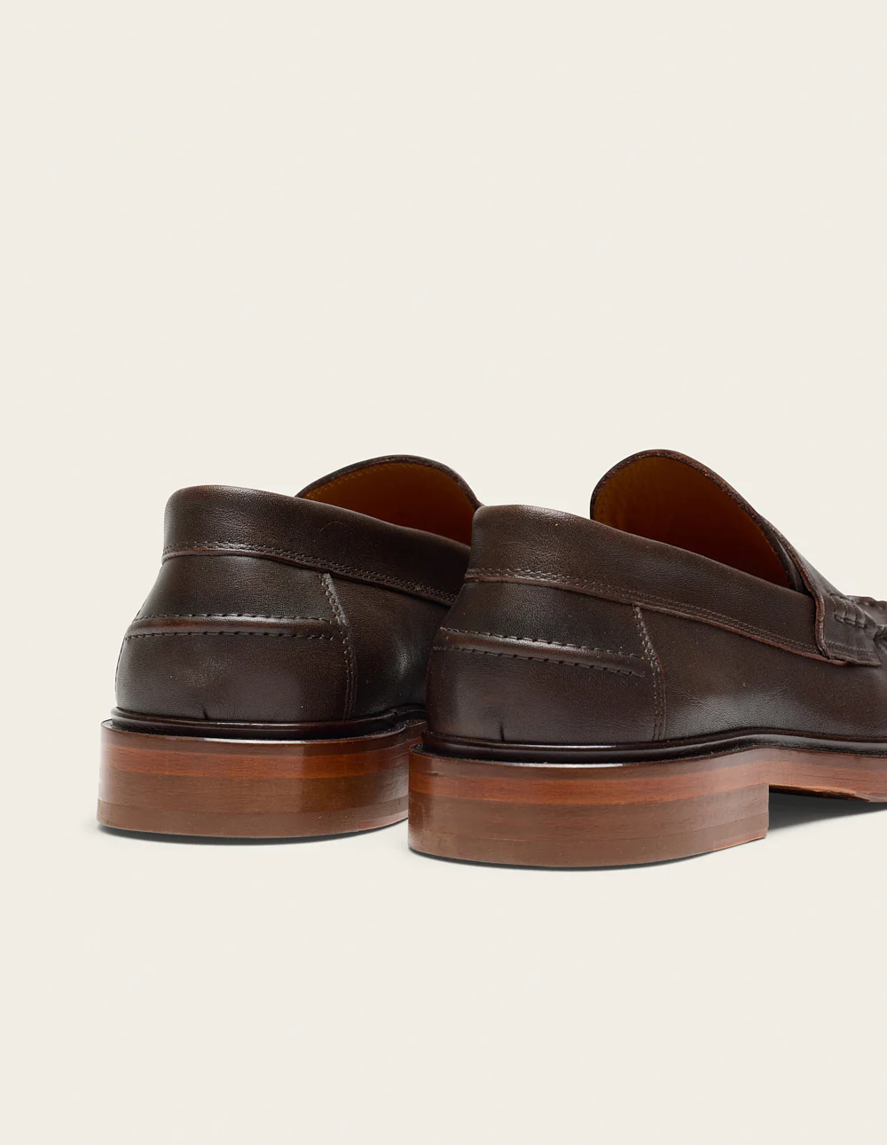 Mocassins Virgile - Cuir marron - Image 5