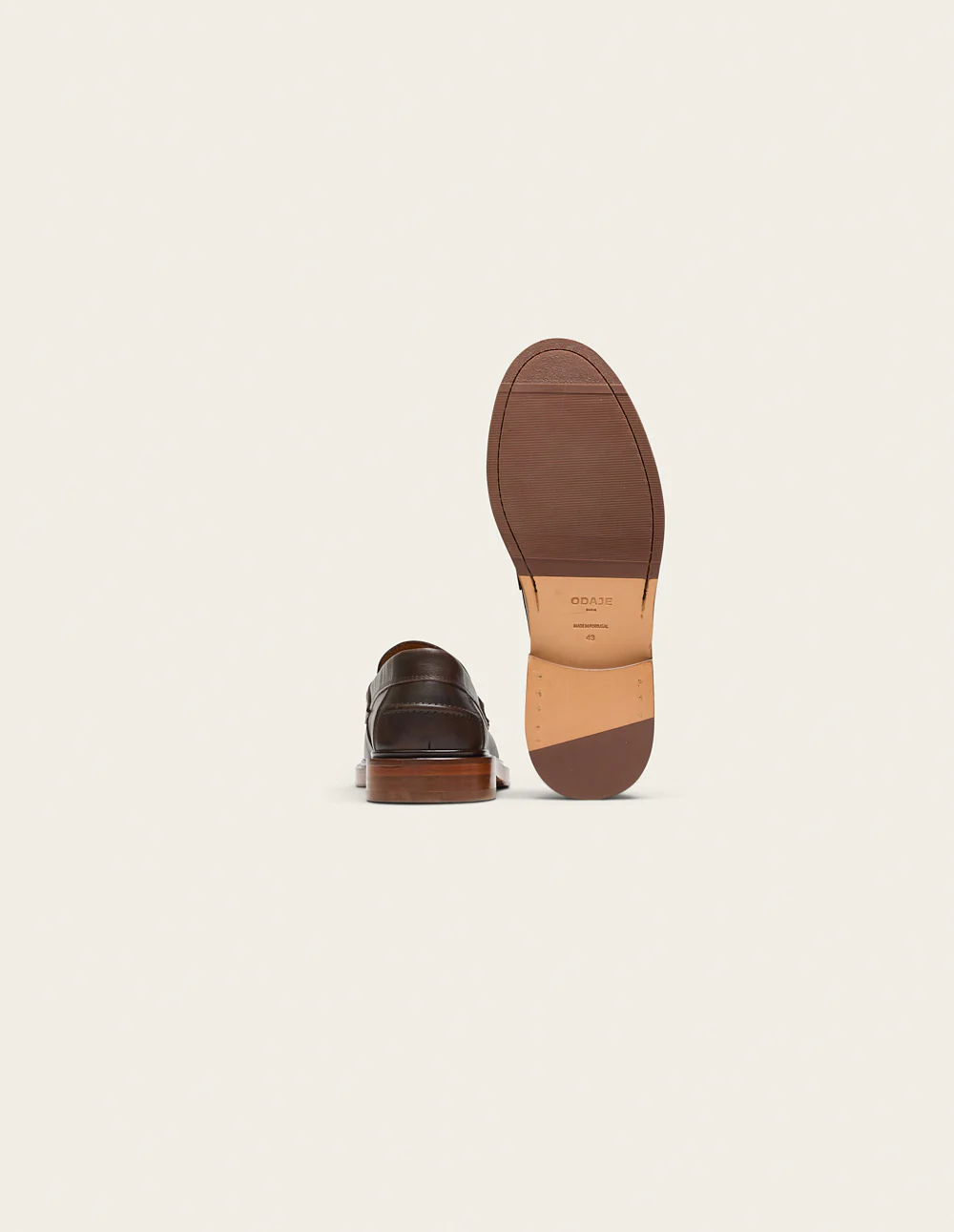 Mocassins Virgile - Cuir marron - Image 6