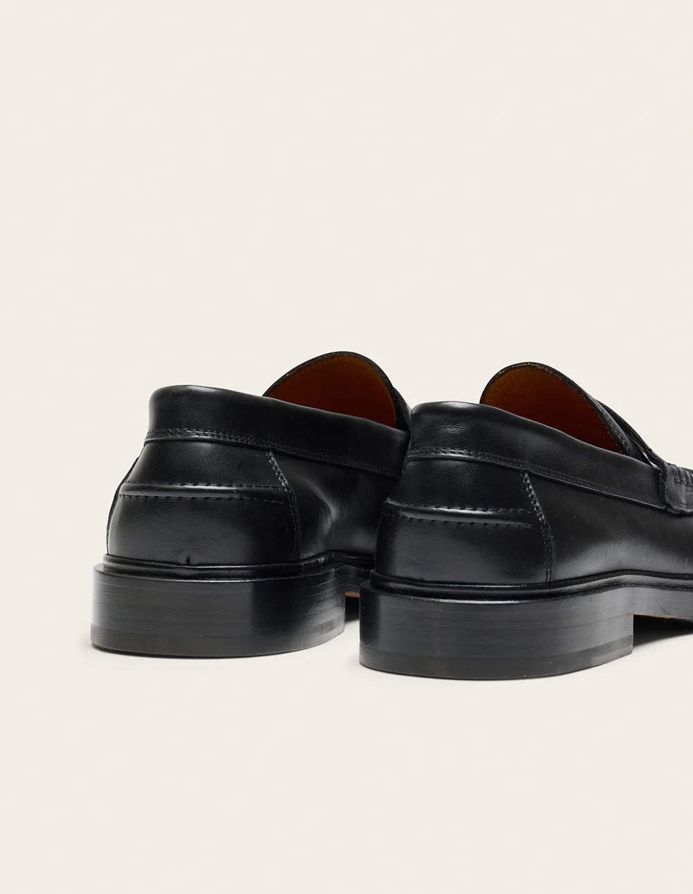 Mocassins Virgile - Cuir noir - Image 3