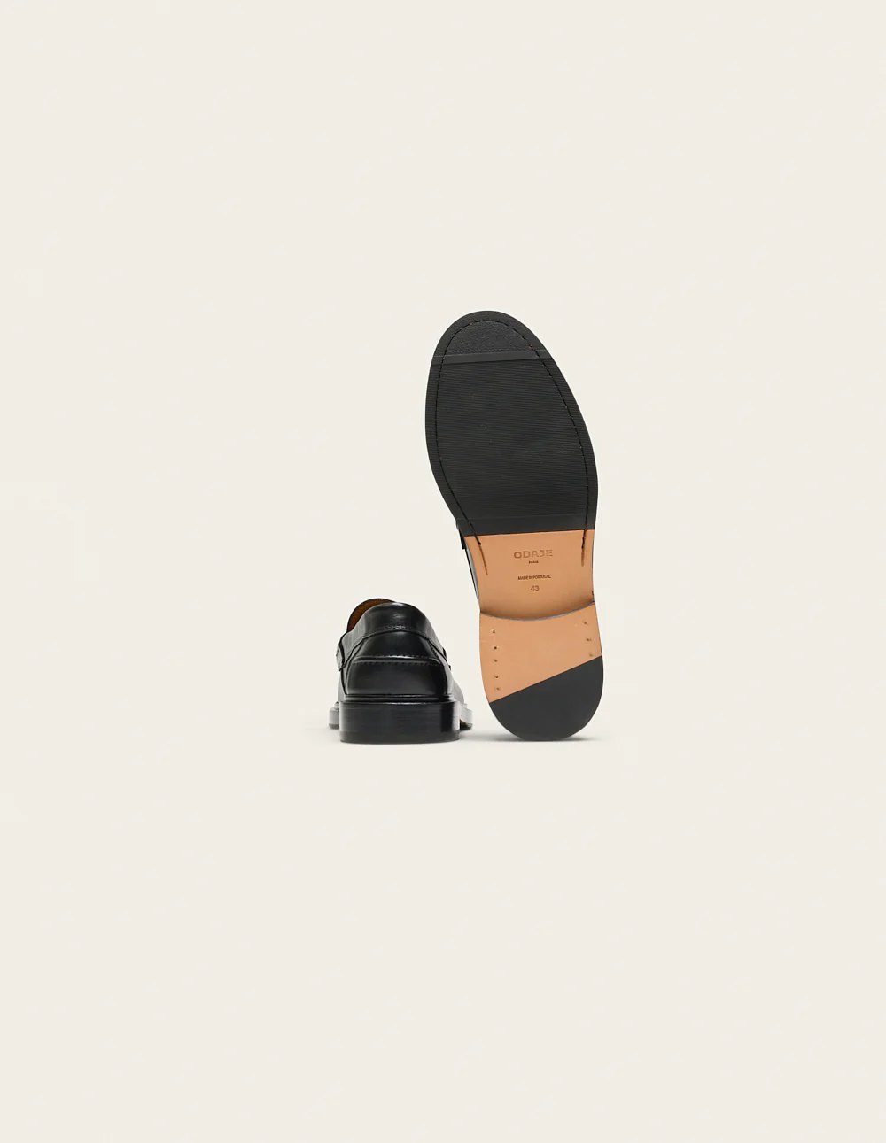 Mocassins Virgile - Cuir noir - Image 5
