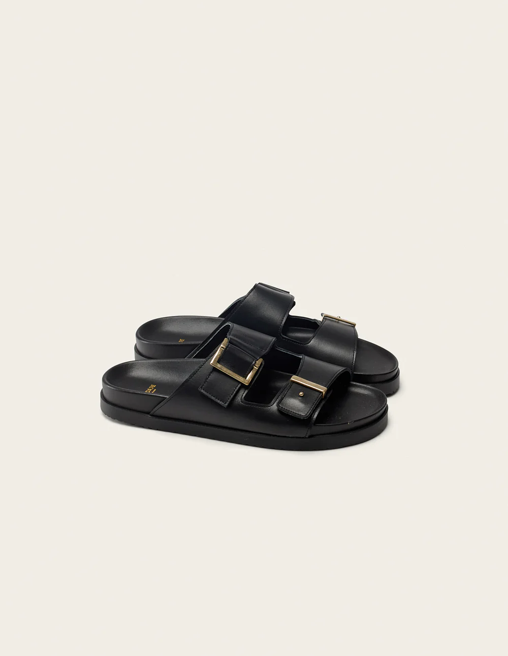 Mules Ampio - Cuir noir - Image 3