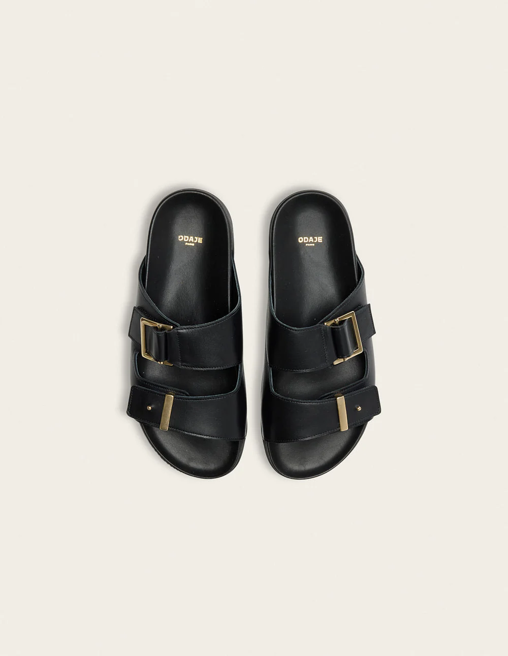 Mules Ampio - Cuir noir - Image 4