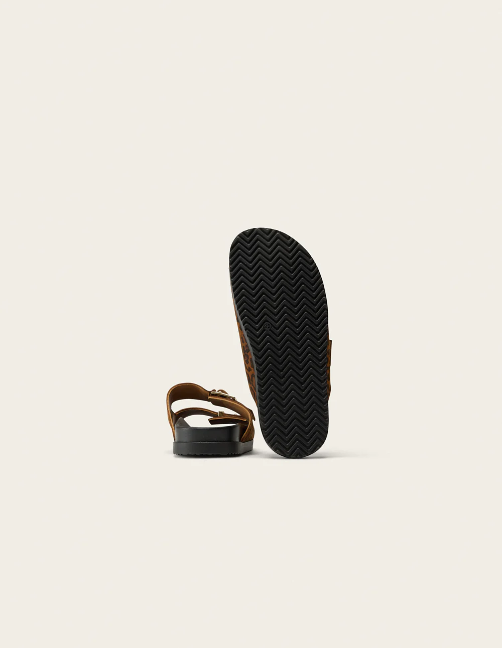 Mules Ampio - Suède léopard - Image 5
