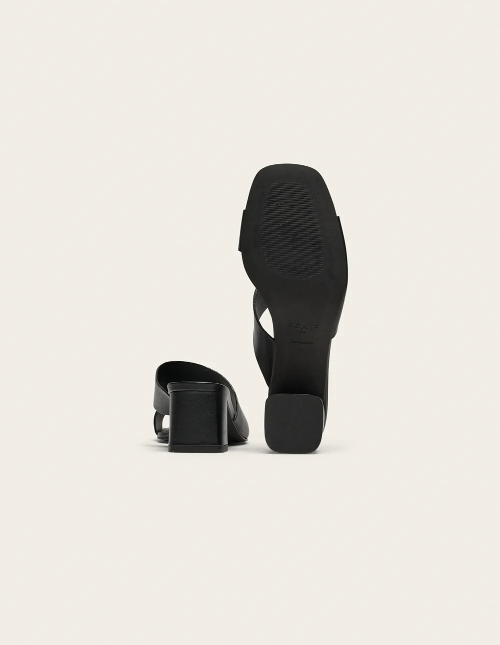 Mules Fika - Cuir noir - Image 7