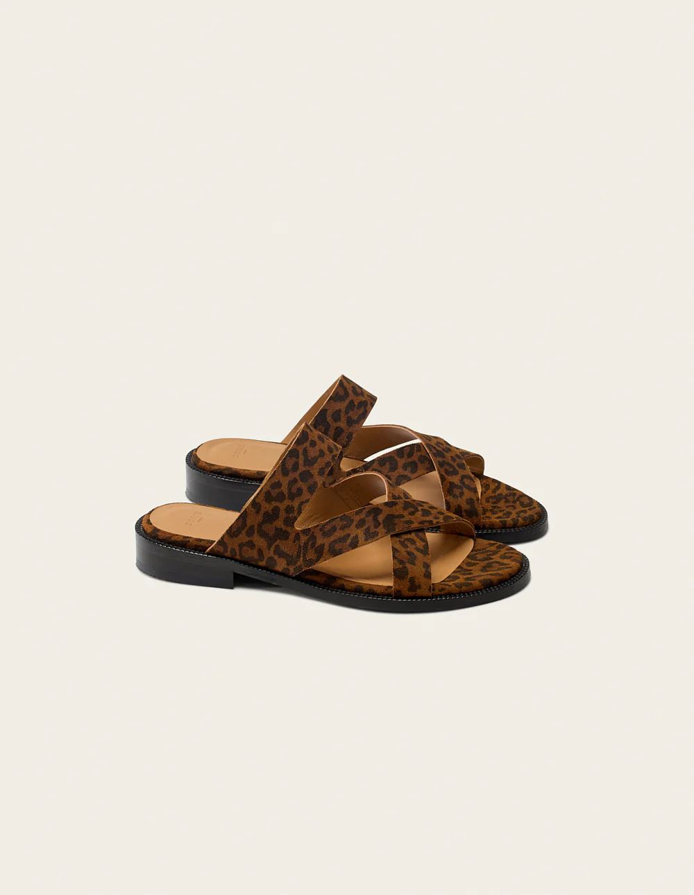 Mules Volcana - Suède léopard - Image 3