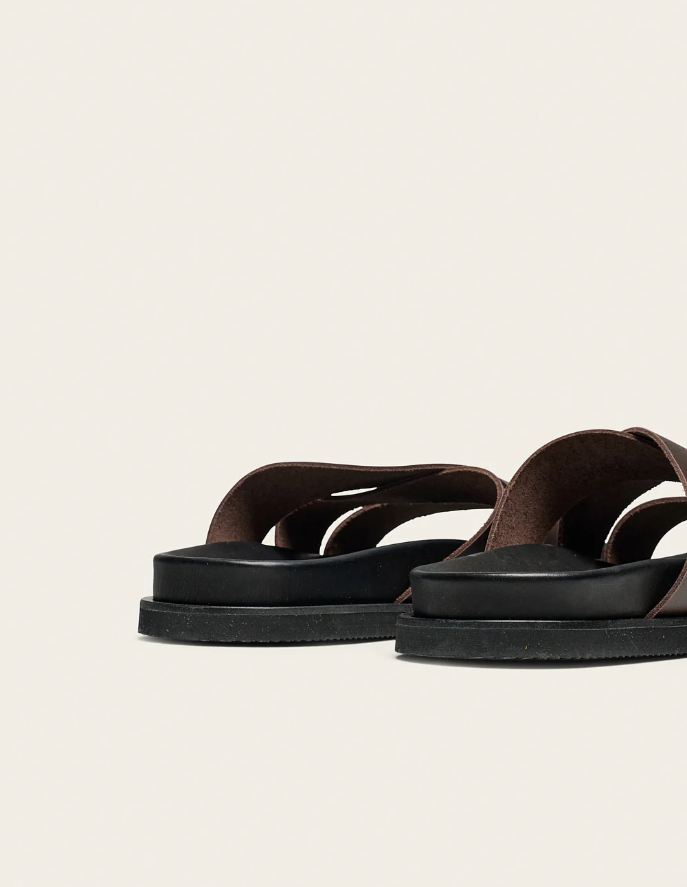 Mules Yazo - Cuir marron - Image 3
