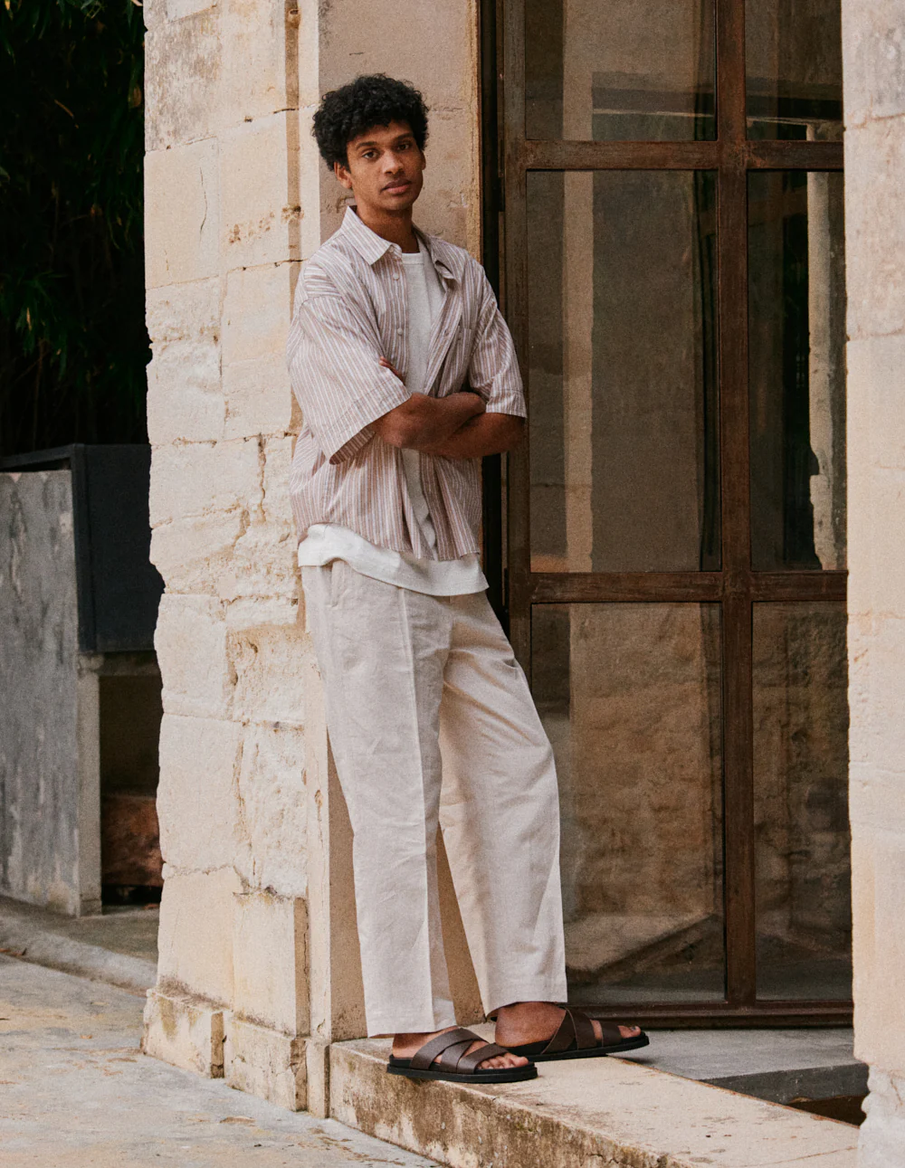 Mules Yazo - Cuir marron - Image 5