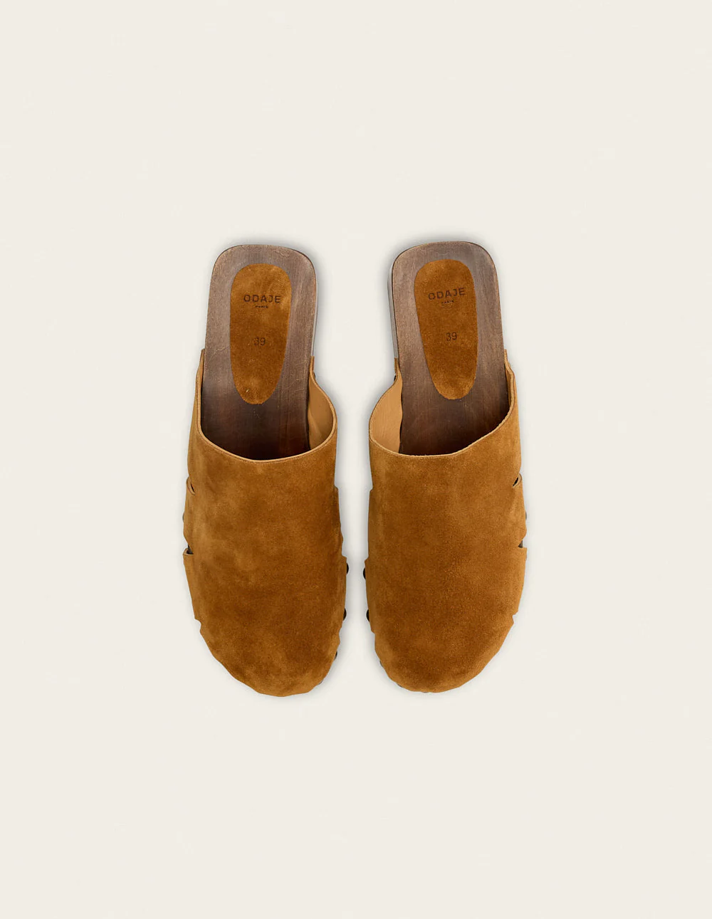 Mules Yura - Suède ambre - Image 6