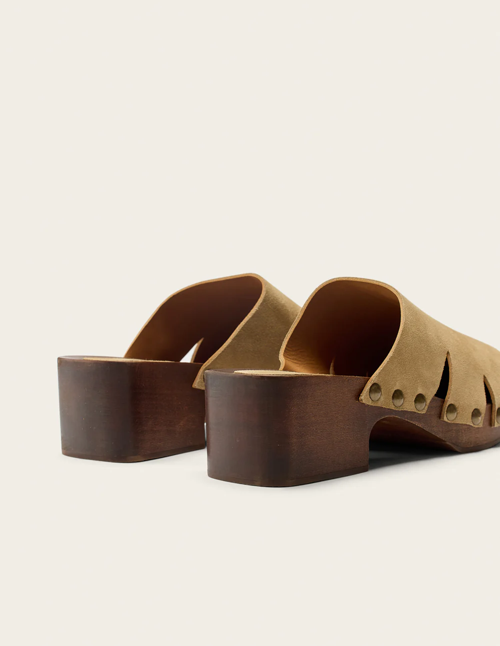 Mules Yura - Suède taupe - Image 3
